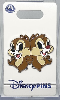 Chip 'n Dale ディズニー Disney ピンバッジ レア 希少 リス Disney 2024 Cute Chip And Dale Pin | eBay