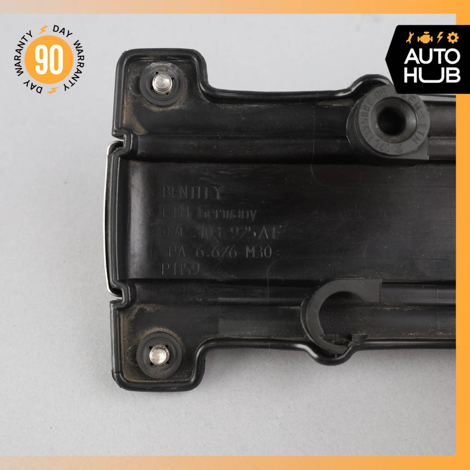 03-13 Bentley Continental GT Flying Spur Top Center Engine Cover Plate OEM 81k