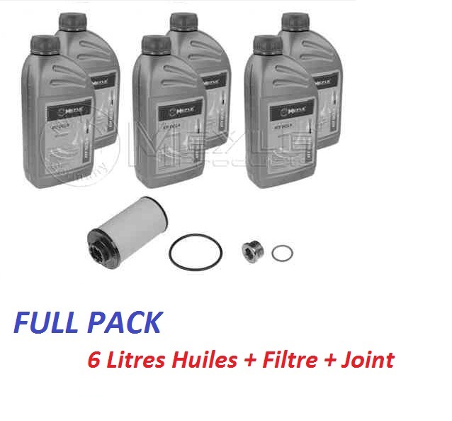 Kit Vidange Boîte DSG pour VW Touran 2.0 TDI 140ch avec Huile et Crépine