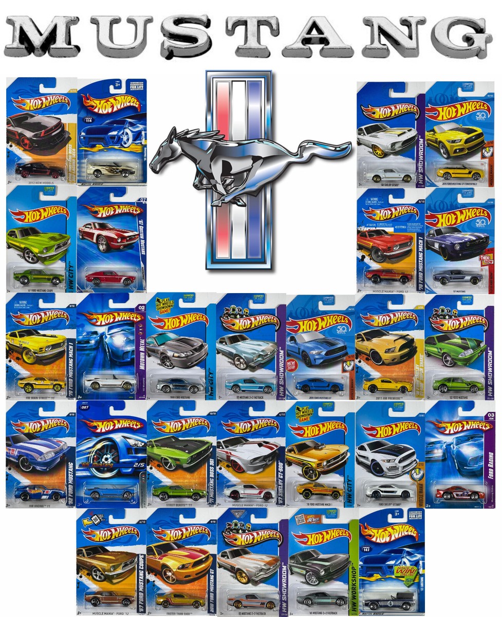 Hot Wheels Ford Mustangs All Model Years - Many to Choose | eBay