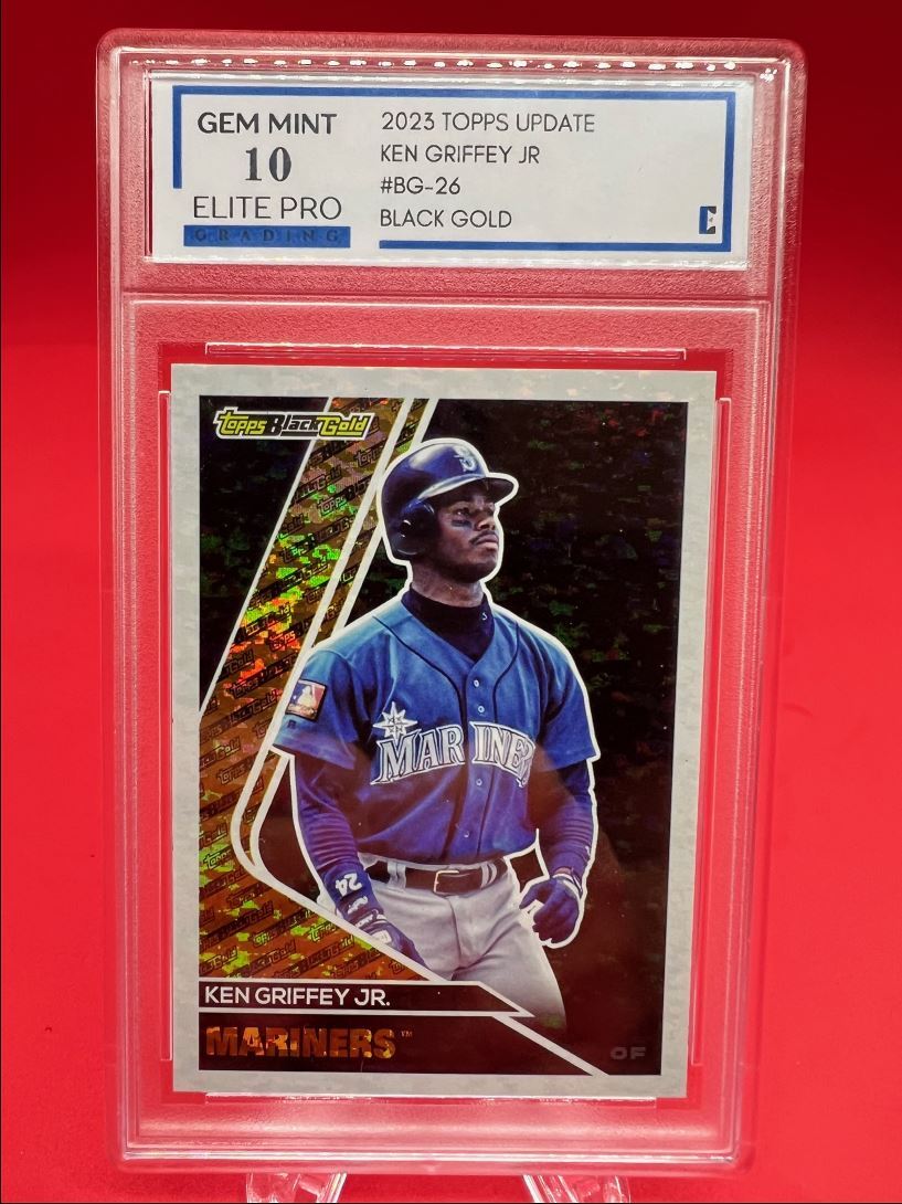 Ken Griffy jr カード Ken Griffey Jr Error Card 1991 Topps Series 1&2 ONE OF A