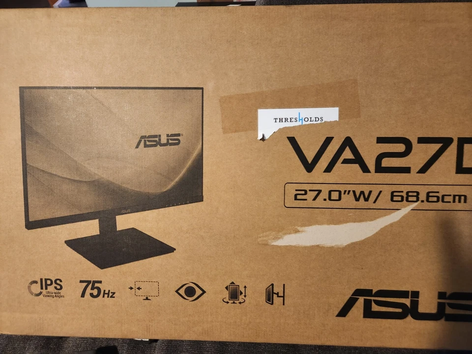 ASUS 27.0 inch Widescreen LED Monitor - Image 2 of 2