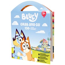 Bluey Grab and Go 150 Sticker Sheet Multi-Color