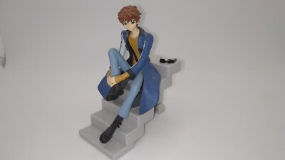 Code Geass Suzaku Kururugi Figure + Stairs Glasses Bandai