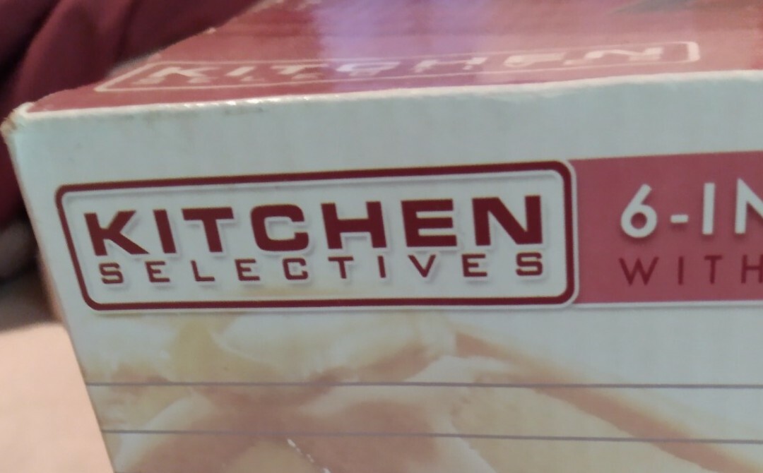 Kitchen Selectives Electric 6” Skillet + Glass Lid Model SK6 Black New