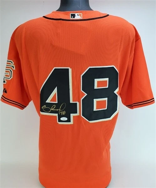 Pablo Sandoval Signed San Francisco Giants Jersey (JSA COA) 3xWorld Series  Champ