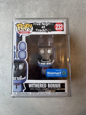 Funko Pop Withered Bonnie #232 Exclusive Walmart   Five Nights At Freddy s FNAF