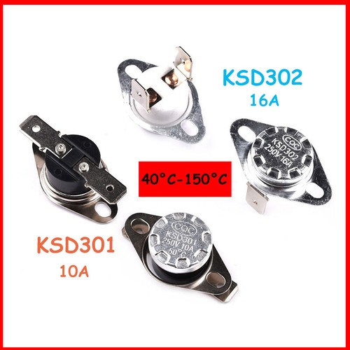 QUARKZMAN Thermoschalter 175°C - 8 Stück Set Für Haushaltsgeräte