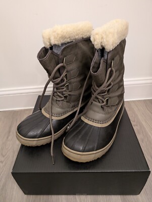 Sorel 1964 PAC Nylon Mens Winter Snow Boots Size UK