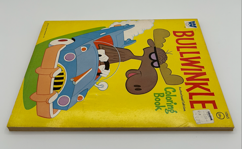 Whitman Publishing 1065 Bullwinkle Authorized Coloring Book VTG 1960 Unused NICE - Picture 4 of 7