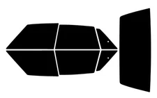 Precut Ceramic Car Window Tint Film Kit For Chevrolet Malibu Sedan 1978-1980