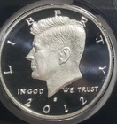 2012-S Kennedy Silver Half Dollar Gem Proof
