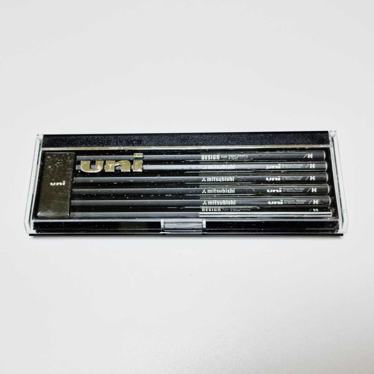 Vintage Mitsubishi Pencil Uni Design H 1 Dozen - Made in Japan