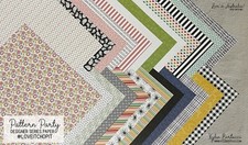 Stampin Up  PATTERN PARTY  DSP- 24 SHEETS 6x6 PAPER-CRAZY FUN COLORS, DESIGNS 