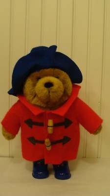 Paddington Bear Augusta Du Bay 2008 Plush Stuffed Teddy Bear Blue