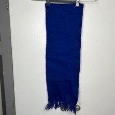 the scotch house scarf Pure Lambswool solid blue