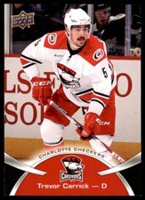 2015-16 Upper Deck AHL Trevor Carrick Charlotte Checkers #71