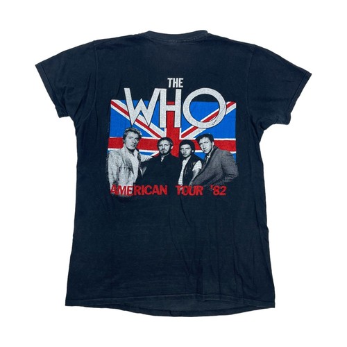 vintage the who 1982 tour t shirt - Gem vintage the who 1982 tour t shirt - Gem