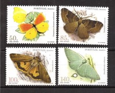 [9821A] Portugal, Madeira, 1998, Full set, MNH** Insects, Butterflies, wildlife