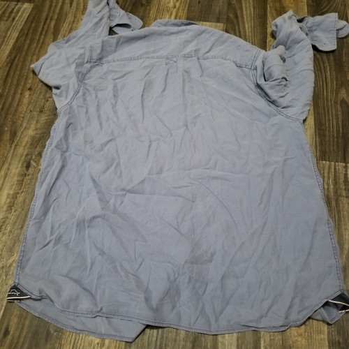 Tommy Bahama Long Sleeve Button Down Shirt Men's 2XLT Blue - Picture 13 of 14