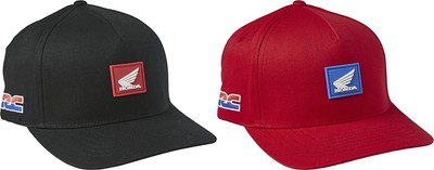Fox Racing HONDA WING FLEXFIT HAT Cap Curved Bill MX MTB Motocross