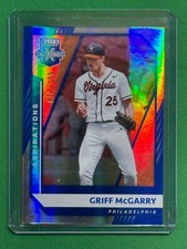 2021 Panini Elite Extra Edition Griff McGarry #145 Blue Aspirations /249