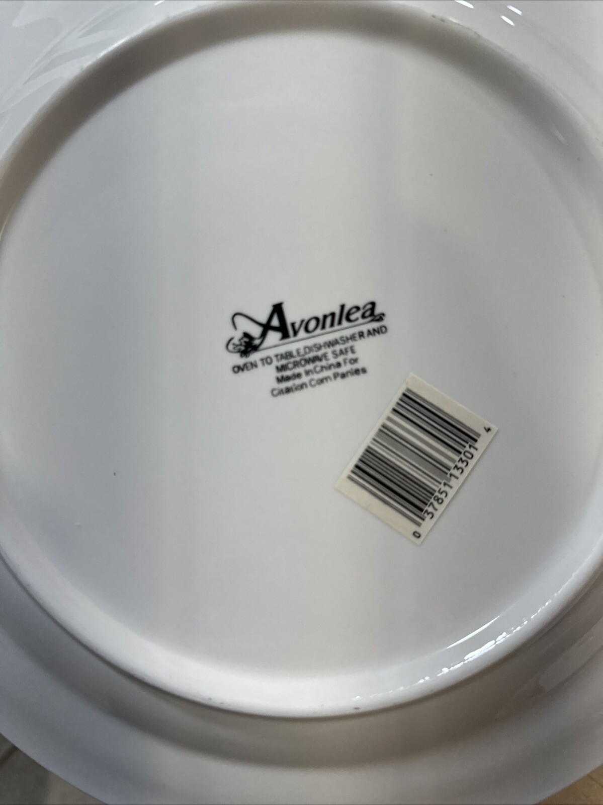 Set Of 4 Avonlea- Citation Com panies DINNER PLATES 10 1/2''