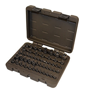 Calvan Alstart 934 52 Piece Master Torx Set Torx  Tamper  E Torx Torx Plus