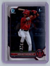 2022 Bowman Chrome Adrian Placencia Angels #BCP-205