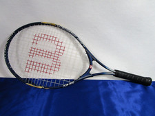 Wilson Tennis Racket 25 Titanium Junior PBZ 4" Grip Yellow Blue