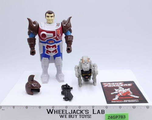 Pretender Grimlock W/BOX & INSERT 100% Complete 1989 G1 Transformers - Picture 5 of 7