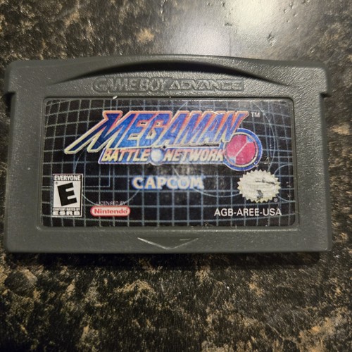 Game Boy Advance Mega Man Battle Network 1 Nintendo GBA Handheld Authentic Saves - Picture 2 of 8
