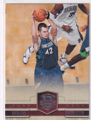Panini NBA First Year Court Kings 2009-10 No. 17 Kevin Love Silver 64/99