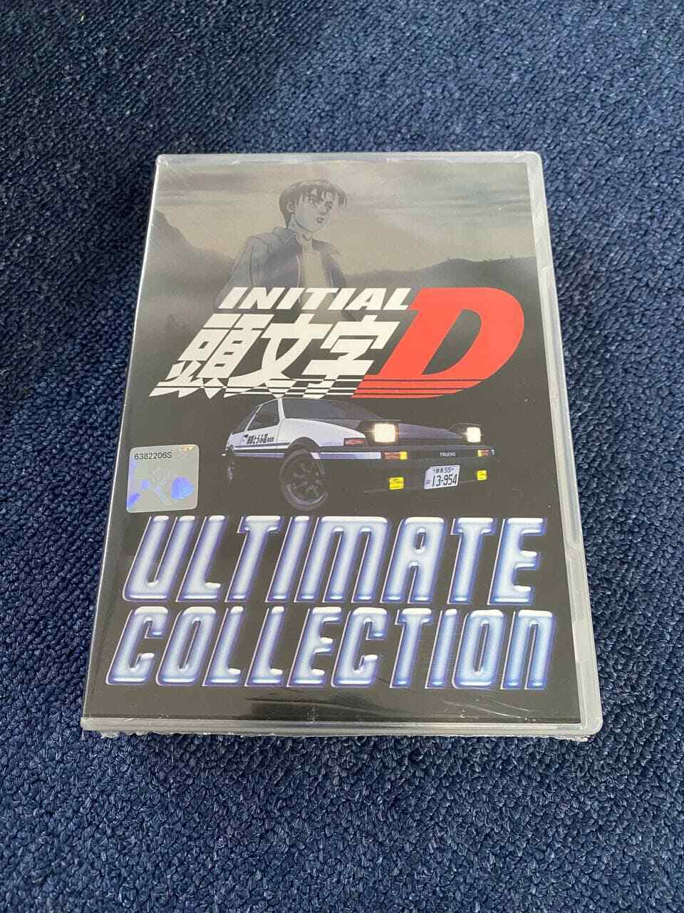 DVD Initial D Ultimate Collection English Dubbed & Japanese Audio