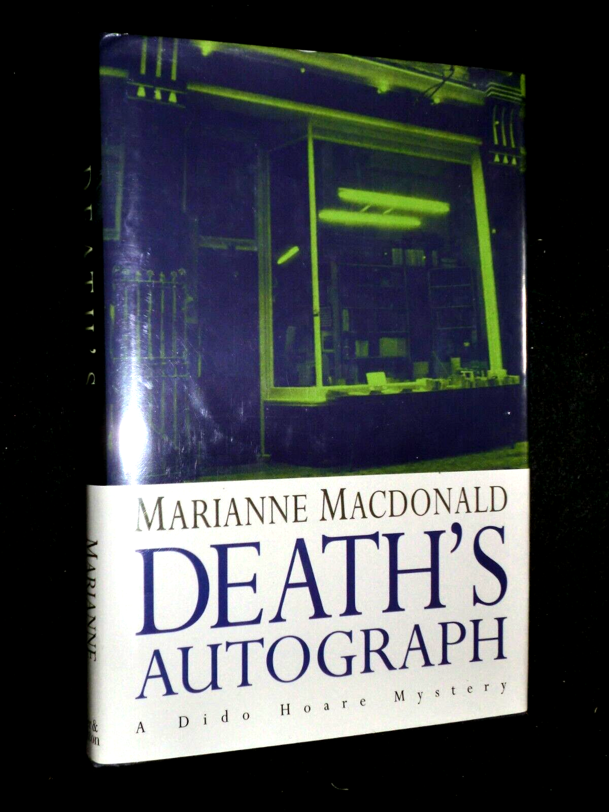Death's Autograph by Marianne MacDonald (1996-1st) Dido Hoare Mystery #1 - HB
