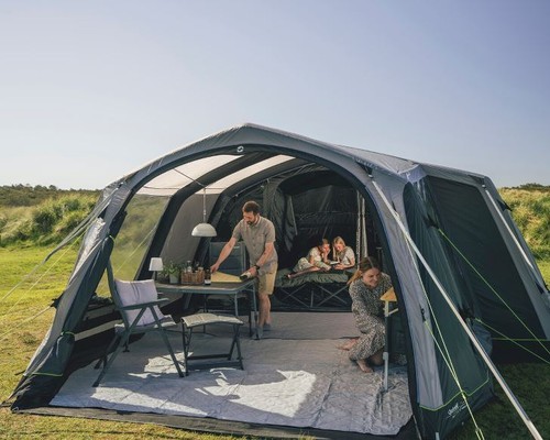 Outwell Montana 6 Person Inflatable Air Camping Tent (Green) - Picture 9 of 12