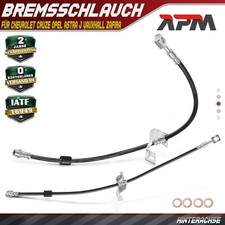 2x Bremsschlauch Hinten L oder R für Chevrolet Cruze Opel Astra J P10 Vauxhall