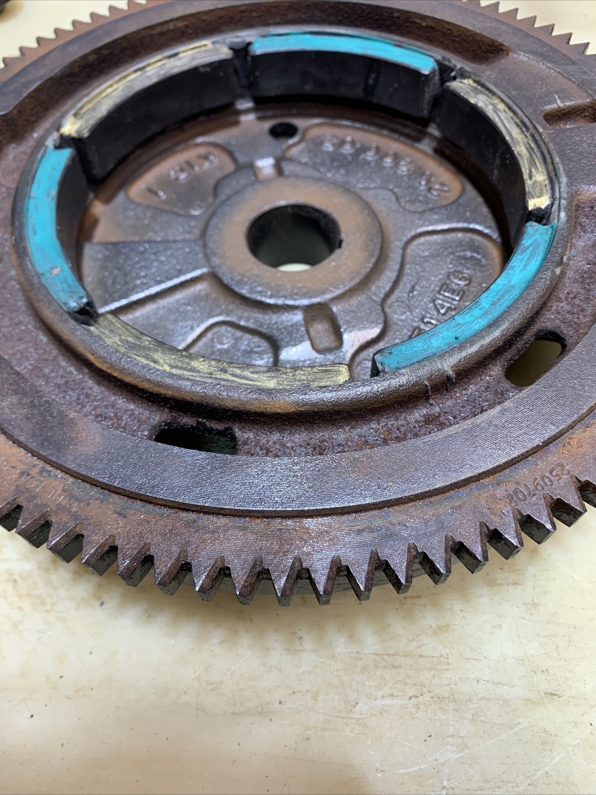 Kohler 7000 Series VTwin 20Hp KT7153041 Flywheel W/ Bolt & Keyway 32 025 25S eBay