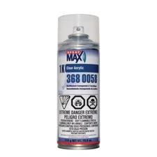 SprayMax 3680058 1K Acrylic Clear Coat 10.6 oz Aerosol Spray Can USC Clearcoat