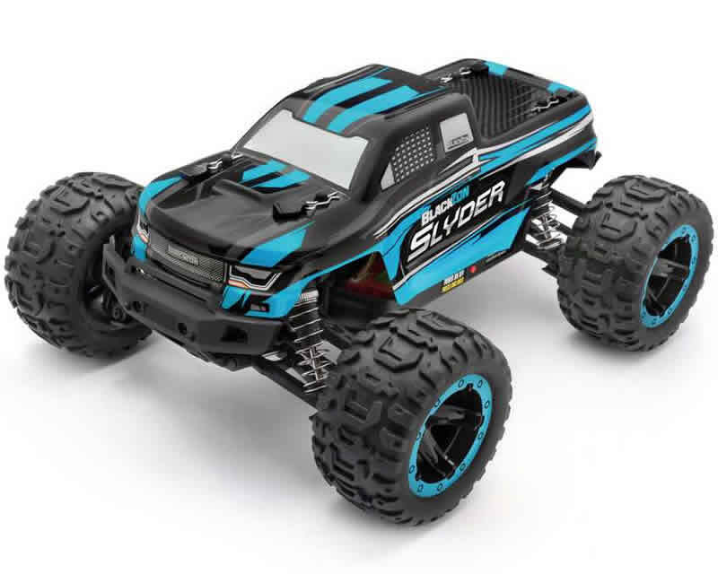 BlackZon 540104 Slyder MT Electric Truck Blu 4WD 1:16 RTR modellismo