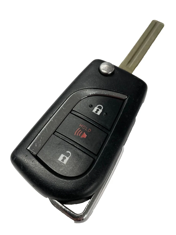 TOYOTA RAV4 2019 2020 2021 MANDO A DISTANCIA LLAVERO ABATIBLE USADO OEM GQ4-73T 89070-0R300 H Foto 4 de 4
