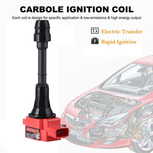 Ignition Coil Pack Set of 4 For 2002-2006 Nissan Altima Sentra X-Trail L4 2.5L - Picture 5 of 15