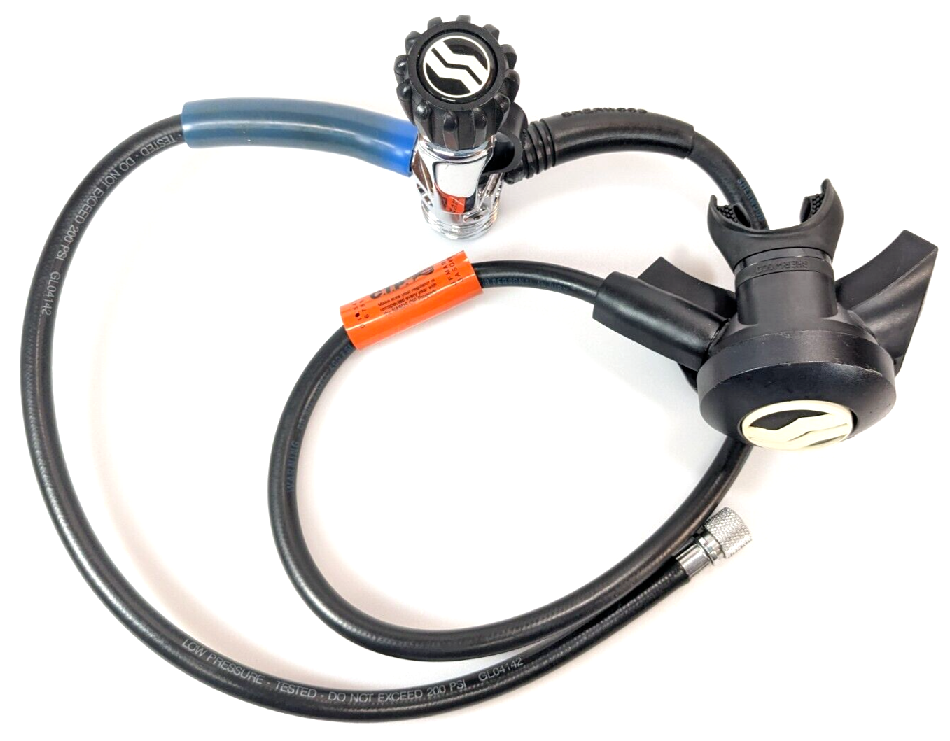 Sherwood Oasis + Octopus Octo 2nd Stage Plongée Régulateur 27  Tuyau Orange eBa