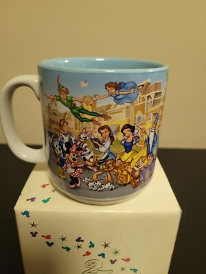 VTG Walt Disney World 25th Anniversary Remember The Magic Coffee Mug RARE |  eBay