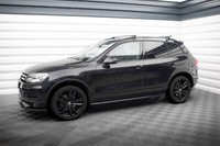 Maxton Design Seitenschweller Ansatz (Paar) Passend FüR VW Touareg Mk2 Schwarz H