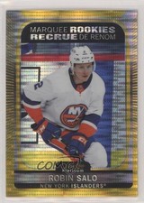 2021 O-Pee-Chee Platinum Marquee Rookies Seismic Gold 23/50 Robin Salo #294 00jz