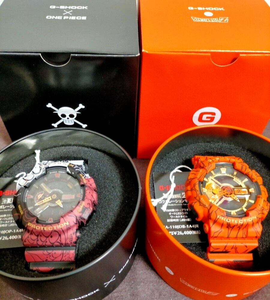 G-SHOCK One Piece & Dragon Ball Z Collaboration Model Watch Casio