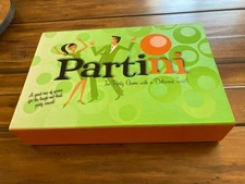 PARTINI PARTY GAME Parker Brothers Adult Board Game Drinking  Complete GAME 