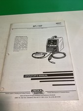 Lincoln Electric SP-1 7 OT  Welding Owners  Manual IM537 1995