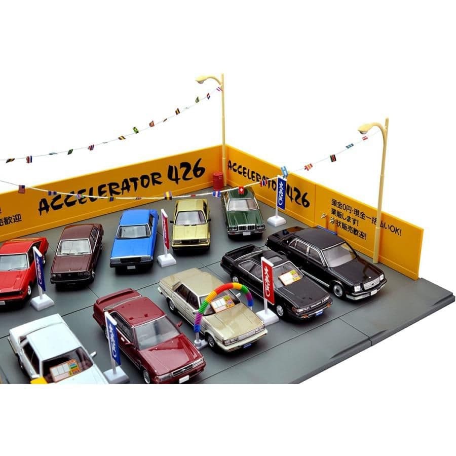 Tomytec Tomica Limited Vintage 04c Used Car Shop Axel426 Diorama